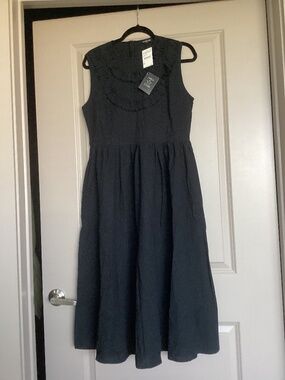 AREA STARS Bri Fit & Flare Midi Dress, size L